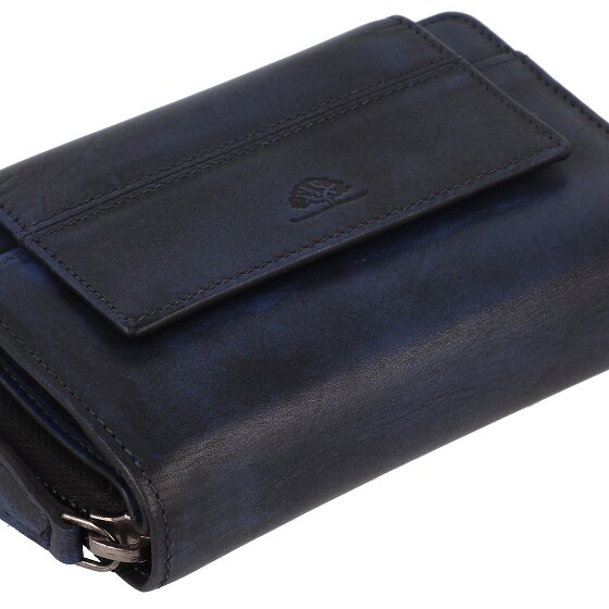 Greenburry Destressed Geldbörse RFID Schutz Leder 13.5 cm