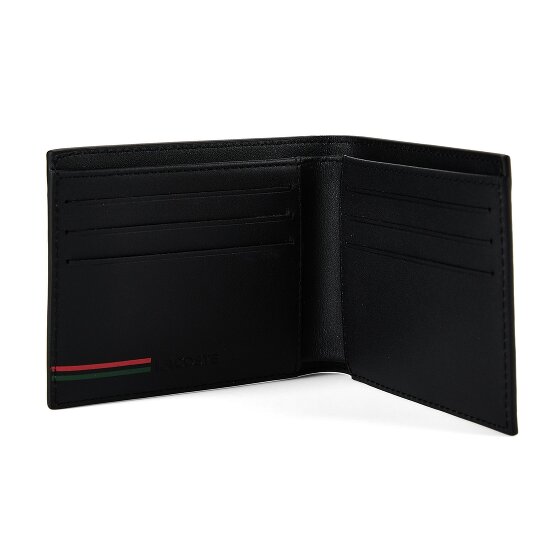 Lacoste Geldbörse RFID Schutz Leder 11 cm Geschenkbox