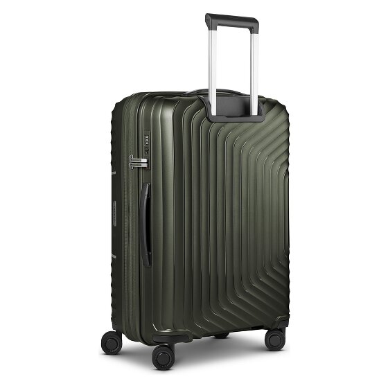 Redolz Essentials 01 4 Rollen Kofferset 3-teilig mit Dehnfalte