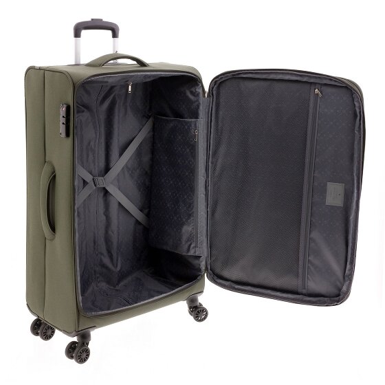 Gladiator 3700 4 Rollen Trolley 78 cm mit Dehnfalte