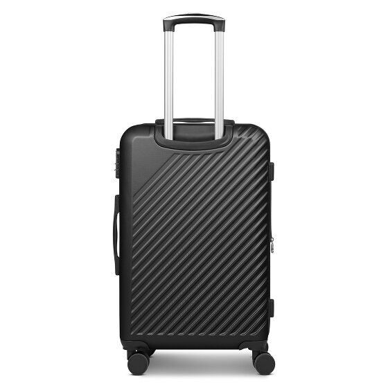 Check.In Paradise 2.0 4 Rollen Trolley M 68 cm mit Dehnfalte