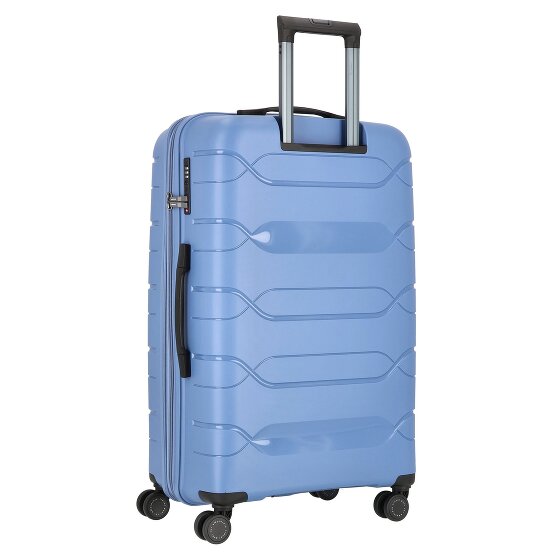 Polestream Strz by Asteroid 4 Rollen Trolley L 74 cm mit Dehnfalte