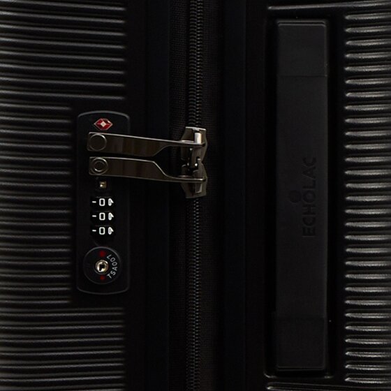 Echolac Ultima 4 Rollen Kabinentrolley 54 cm mit Dehnfalte