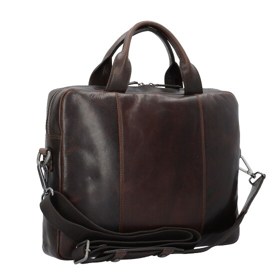 Leonhard Heyden Roma Aktentasche Leder 37 cm Laptopfach