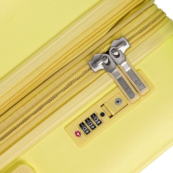Heys Pastel 4 Rollen Trolley M 66 cm mit Dehnfalte