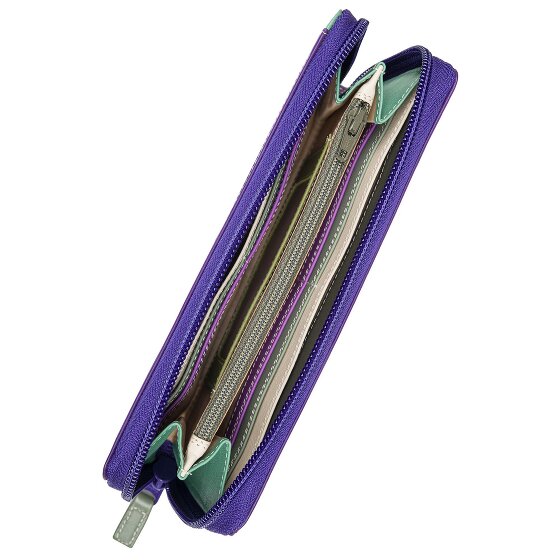 Mywalit Geldbörse RFID Schutz Leder 20 cm