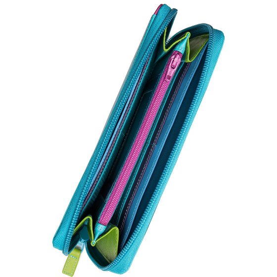 Mywalit Geldbörse RFID Schutz Leder 20 cm