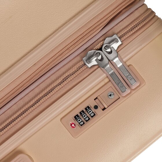 Heys Pastel 4 Rollen Kabinentrolley S 53 cm mit Dehnfalte