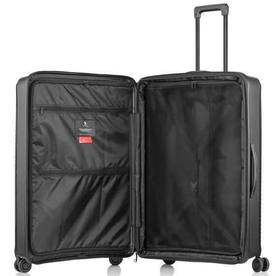 Pack Easy Jet 4 Rollen Trolley 75 cm mit Dehnfalte