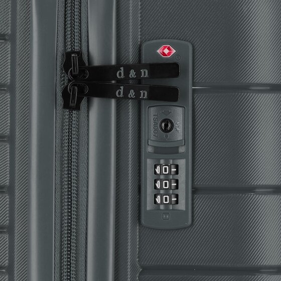 d&n Travel Line 4600 4 Rollen Kofferset 3-teilig