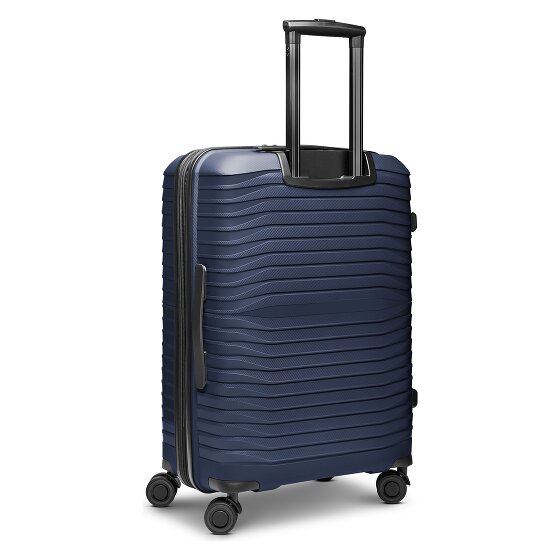 Stratic Shine 4 Rollen Trolley 66 cm mit Dehnfalte