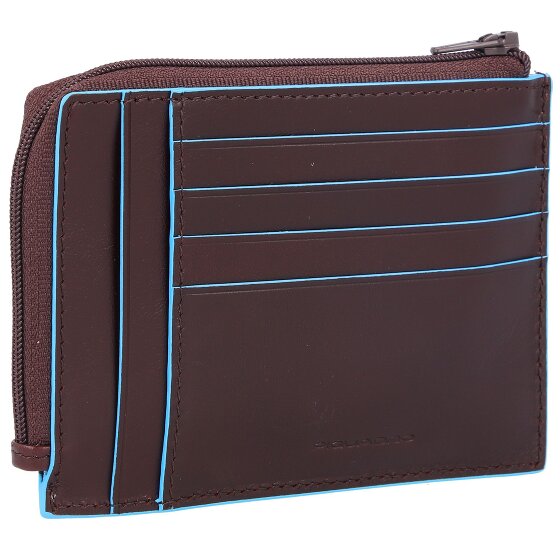 Piquadro Blue Square Kreditkartenetui RFID Schutz Leder 12 cm Geschenkbox
