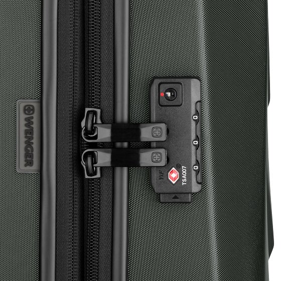 Wenger Prymo 4 Rollen Kabinentrolley 55 cm mit Dehnfalte