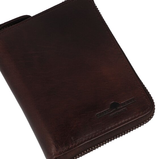 Greenburry Newport Geldbörse RFID Schutz Leder 13 cm