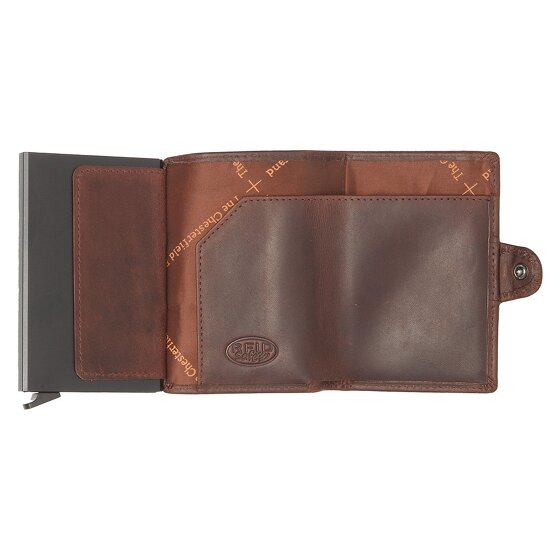 The Chesterfield Brand Lagos Kreditkartenetui RFID Schutz Leder 6.5 cm