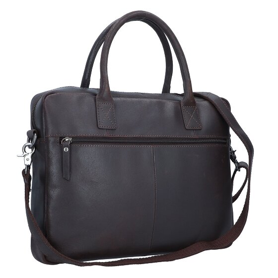 Burkely Vintage Jack Aktentasche Leder 37 cm Laptopfach
