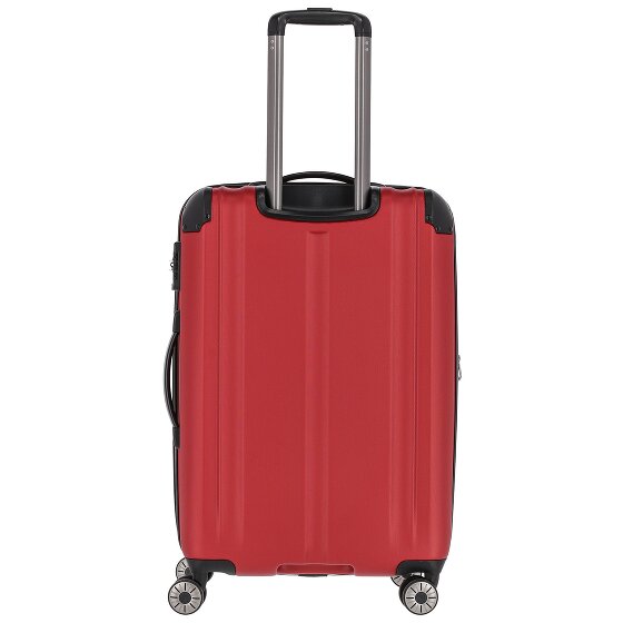 Travelite City 4 Rollen Kofferset 3-teilig mit Dehnfalte