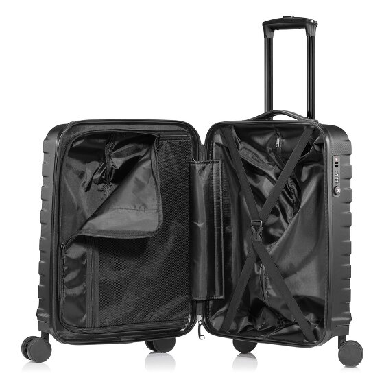 Pack Easy Clipper by Pack Easy Kosmo 4 Rollen Kabinentrolley 55 cm