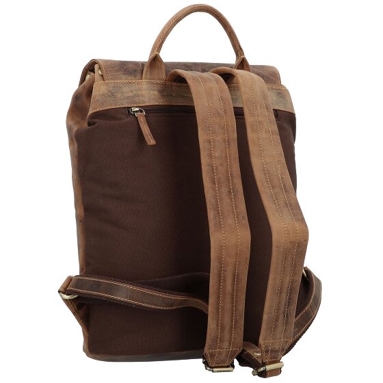 Greenburry Vintage Daypack Leder 40 cm Laptopfach