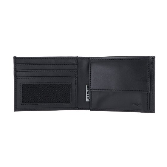 oxmox Leather Geldbörse RFID Schutz Leder 11 cm
