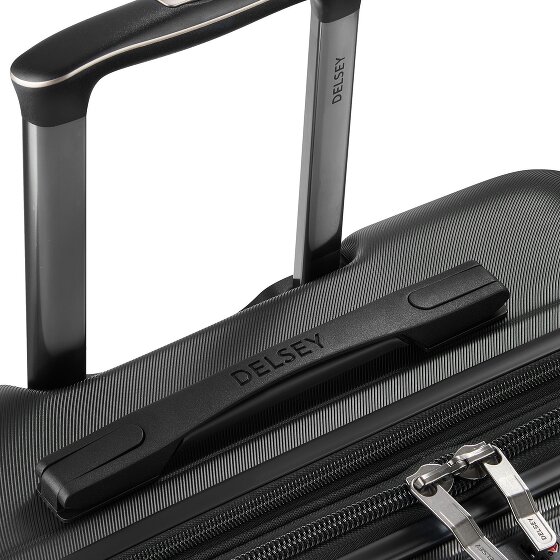 Delsey Paris Meteor 4 Rollen Kabinentrolley 55 cm mit Dehnfalte