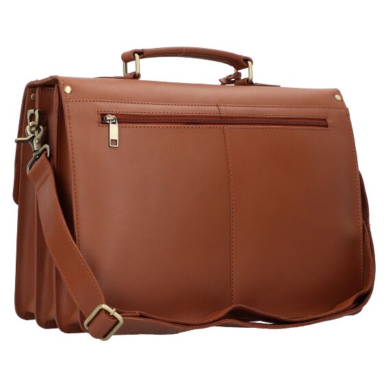 Burkely Vintage Dean Aktentasche Leder 38 cm