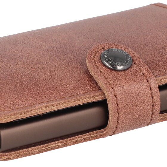 Secrid Miniwallet Vintage Kreditkartenetui Geldbörse RFID Leder 6,5 cm