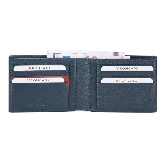 Roncato Trial DLX Geldbörse RFID Schutz Leder 12.5 cm