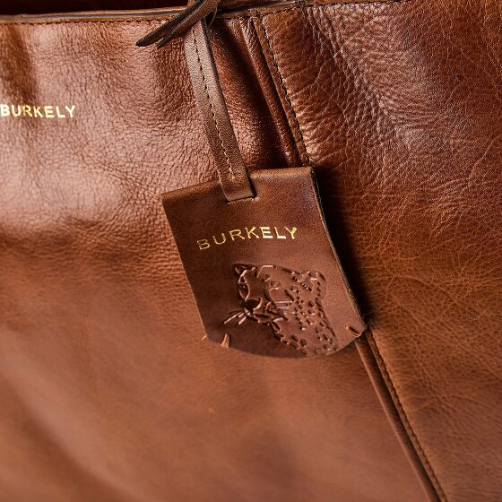 Burkely Fine Florence Shopper Tasche Leder 37 cm Laptopfach