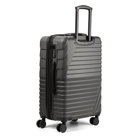 Cocoono Larnaka 4 Rollen Trolley 68 cm mit Dehnfalte