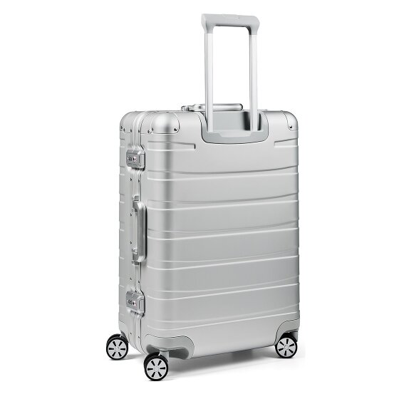 Redolz Pro Aluminium 4-Rollen Kofferset S+L