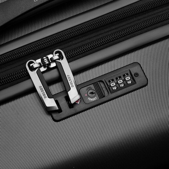 Delsey Paris Air Armour 4 Rollen Kofferset 3-teilig mit Dehnfalte