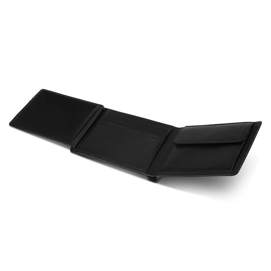 Redolz Leather Essentials QF Geldbörse RFID Leder 12 cm ausklappbar