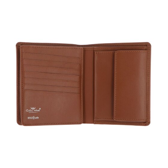 Golden Head Polo Geldbörse RFID Schutz Leder 12 cm