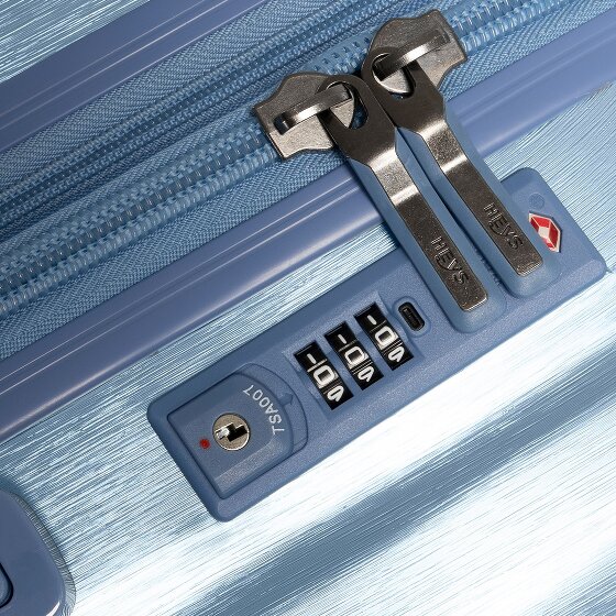 Heys Alumix 4 Rollen Kofferset 3-teilig mit Dehnfalte