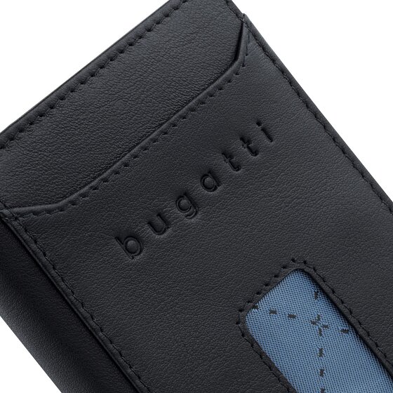 bugatti Secure Slim Geldbörse RFID Schutz Leder 8 cm