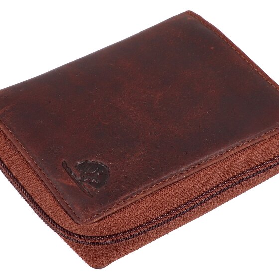 Greenburry Rugged Geldbörse RFID Schutz Leder 10 cm