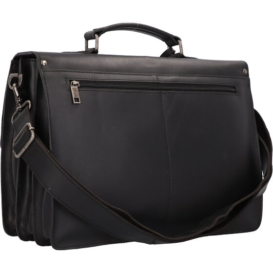 Burkely Vintage Dean Aktentasche Leder 38 cm