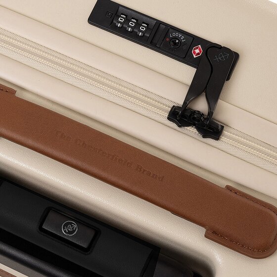 The Chesterfield Brand Zuna 4 Rollen Kabinentrolley S 55 cm