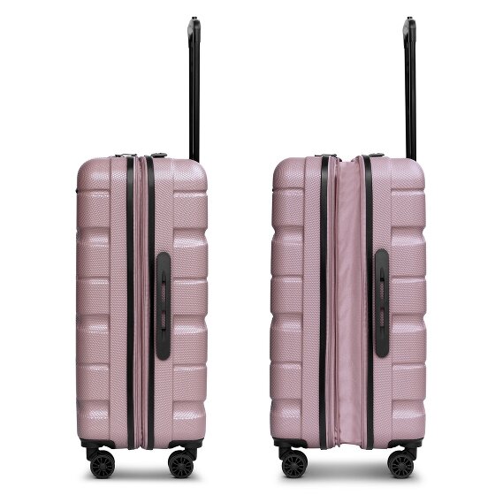 Franky Munich 4.0 4-Rollen Trolley M 66 cm mit Dehnfalte