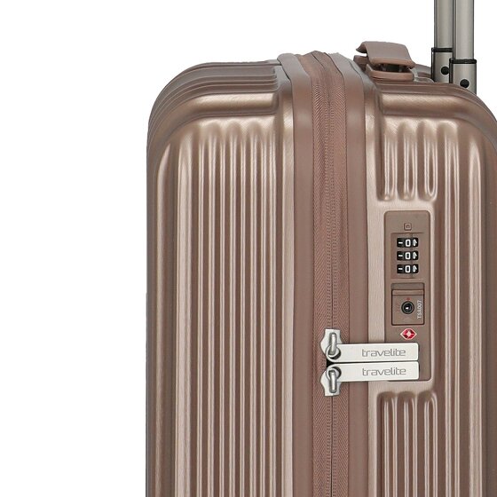 Travelite Paros 4 Rollen Kabinentrolley 55 cm
