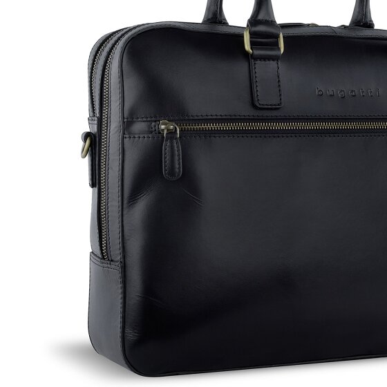 bugatti Remo Aktentasche Leder 40 cm Laptopfach