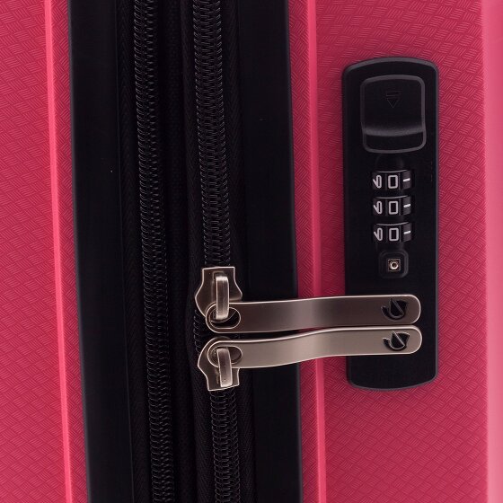 Gladiator 1700 4 Rollen Kabinentrolley 55 cm mit Dehnfalte