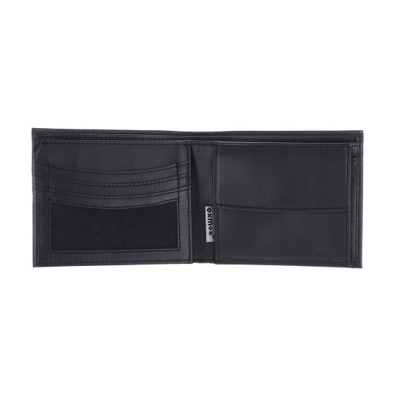 oxmox Leather Geldbörse RFID Schutz Leder 12 cm