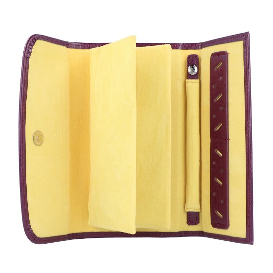 Windrose Merino Schmuckrolle Leder 20 cm