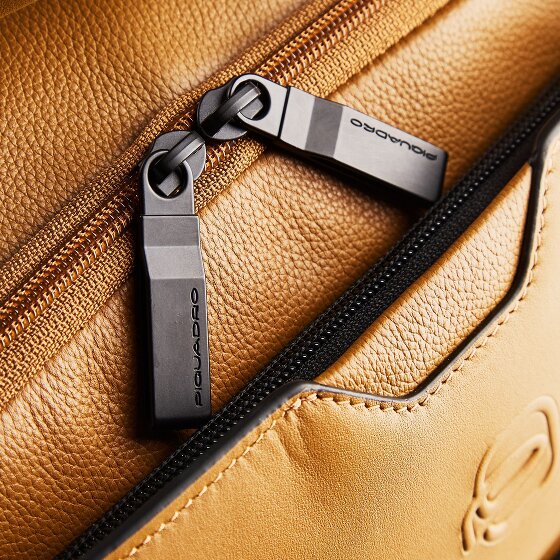 Piquadro Ael Daypack Leder 37 cm Laptopfach