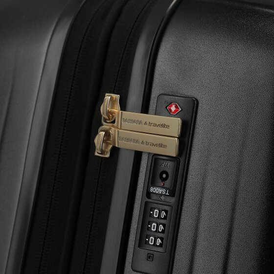 Travelite Barbara Novelty 4 Rollen Trolley 65 cm mit Dehnfalte