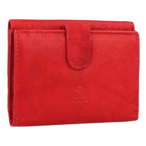 Greenburry Basic Geldbörse RFID Leder 13 cm