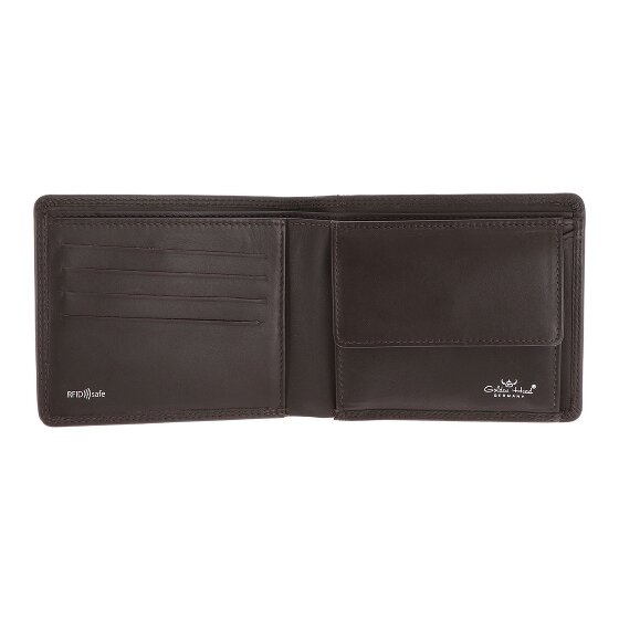 Golden Head Polo Geldbörse RFID Leder 12 cm