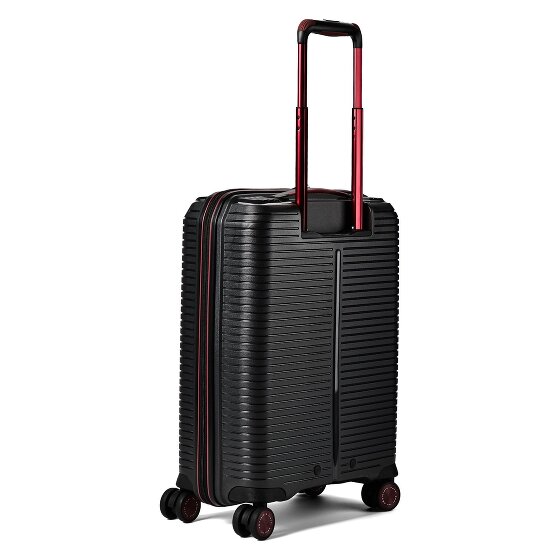 Polestream Paris 4 Rollen Kabinentrolley 55 cm mit Dehnfalte